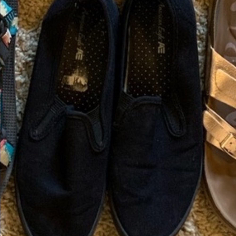 Black American Eagle shoes size 8